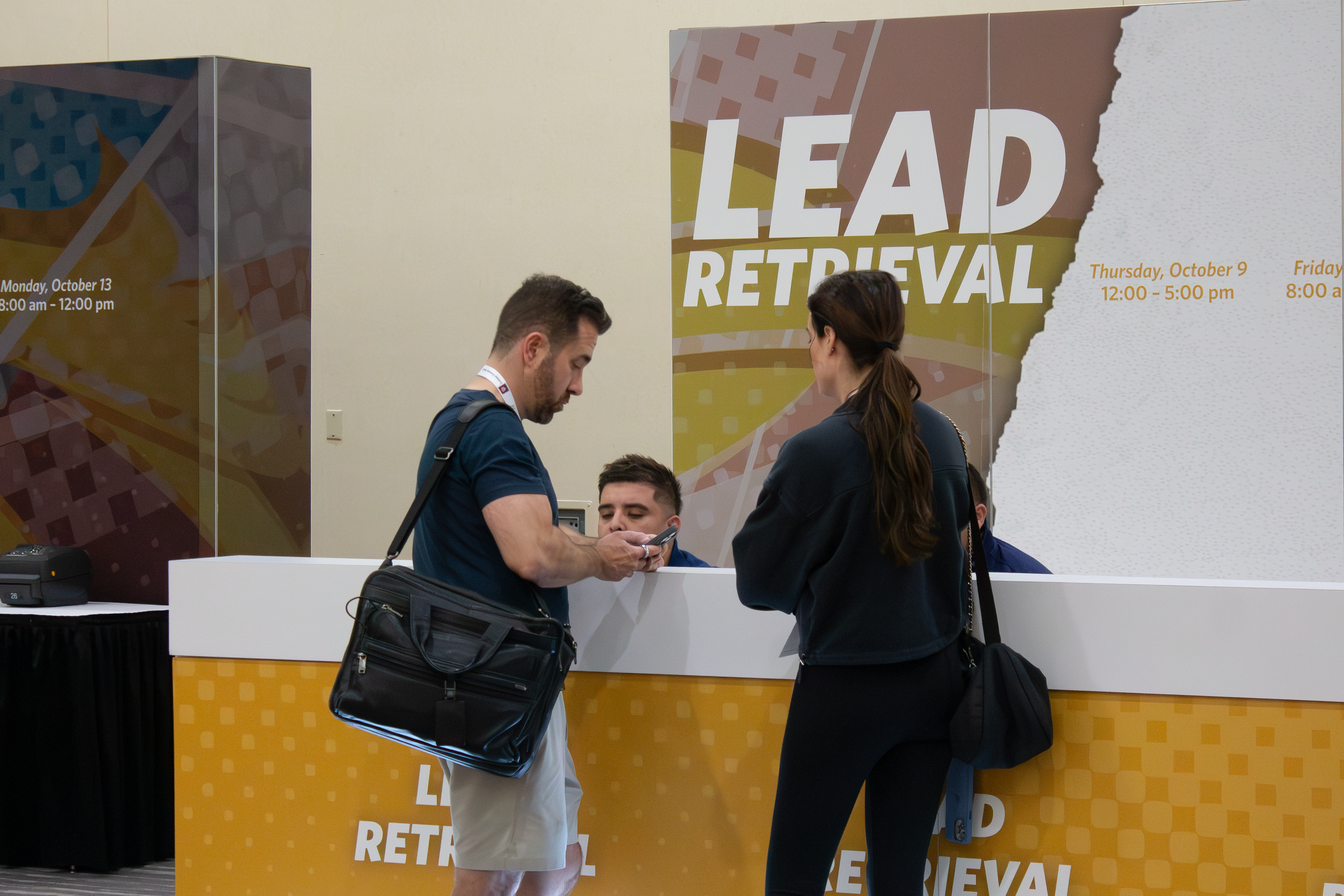 Registration at Lead Retrieval