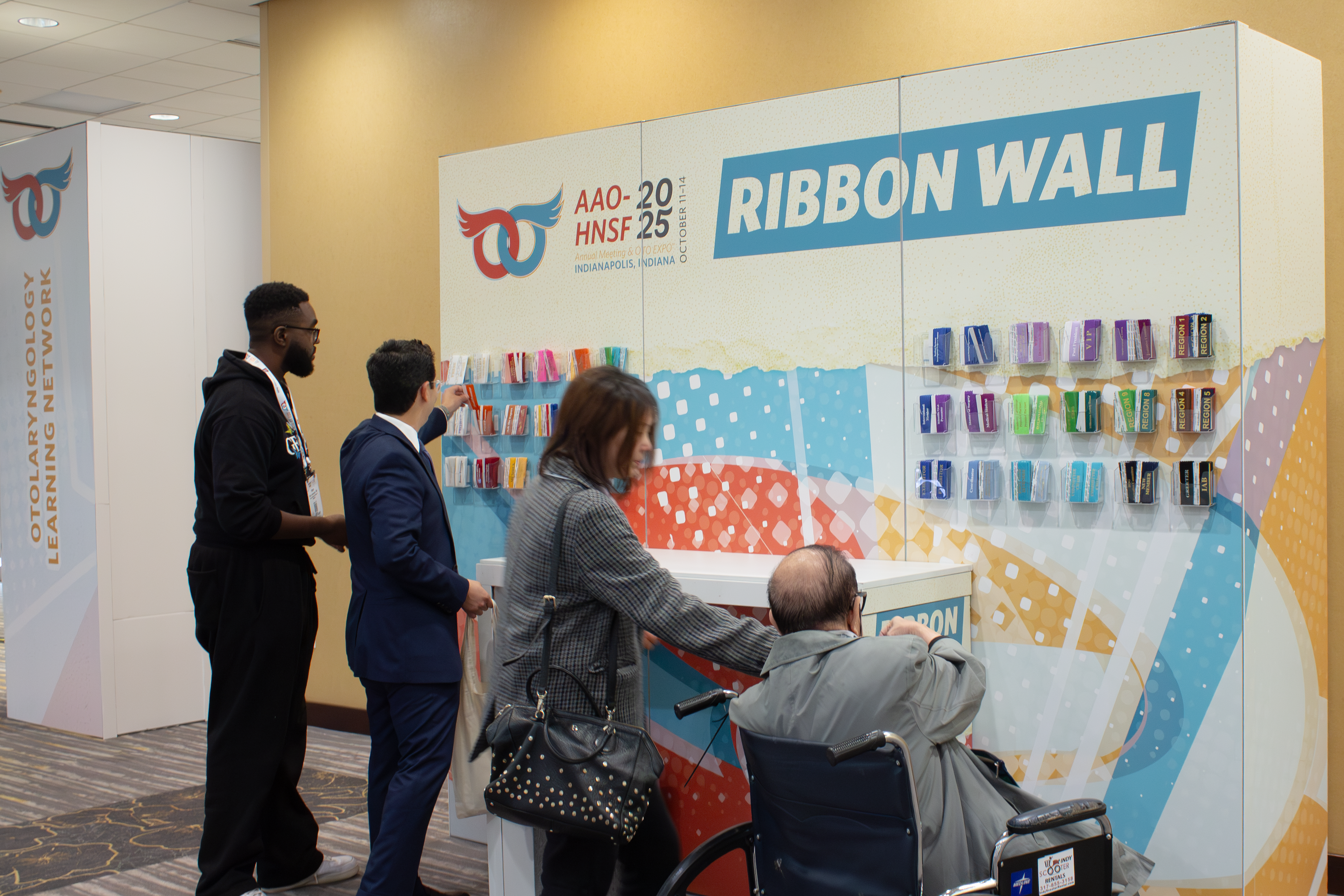 Attendees by Ribbon Wall