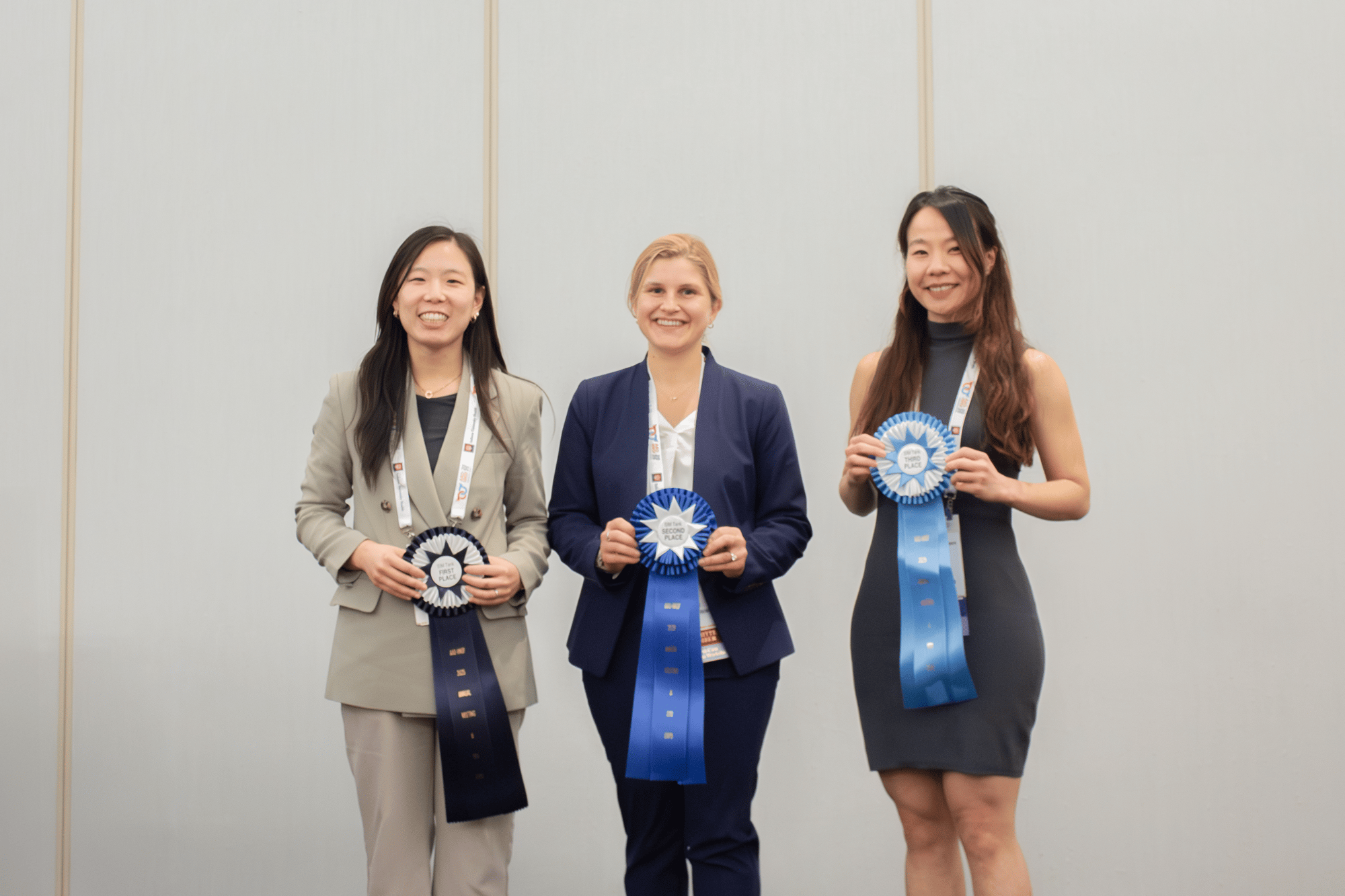 2025 Sim Tank winners with their ribbons