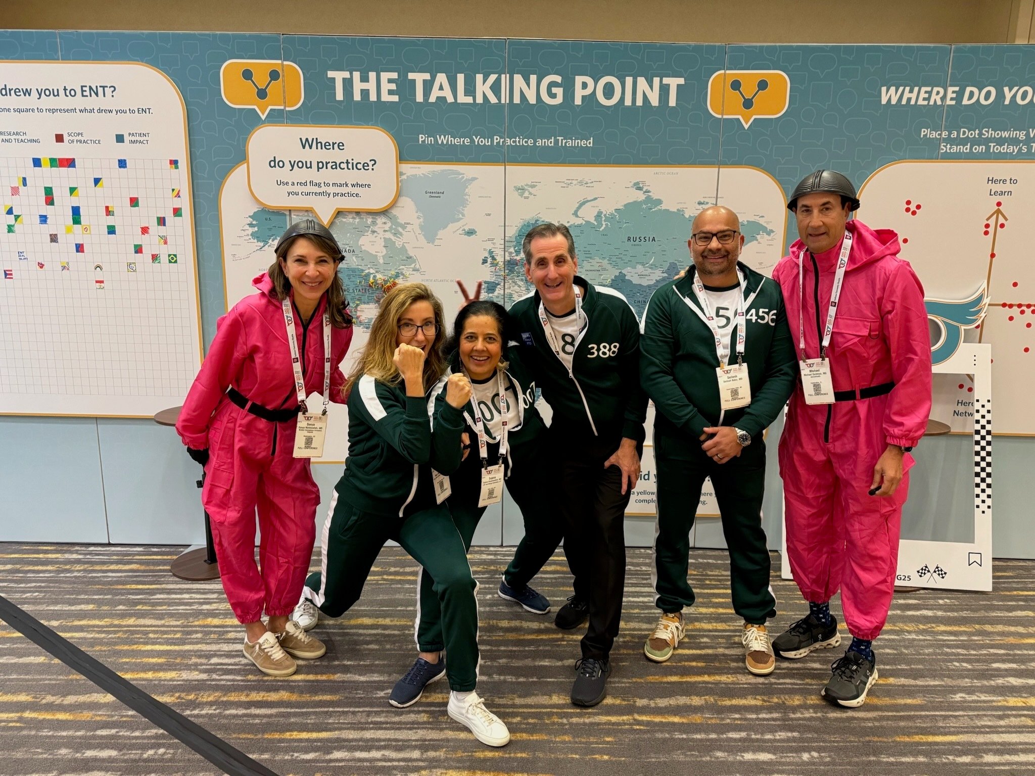 People in costume at the Talking Point