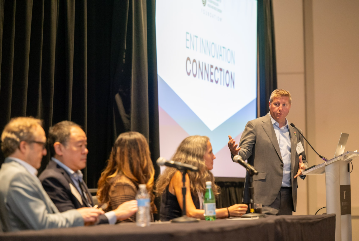 Panel presenting at ENT Innovation Connection