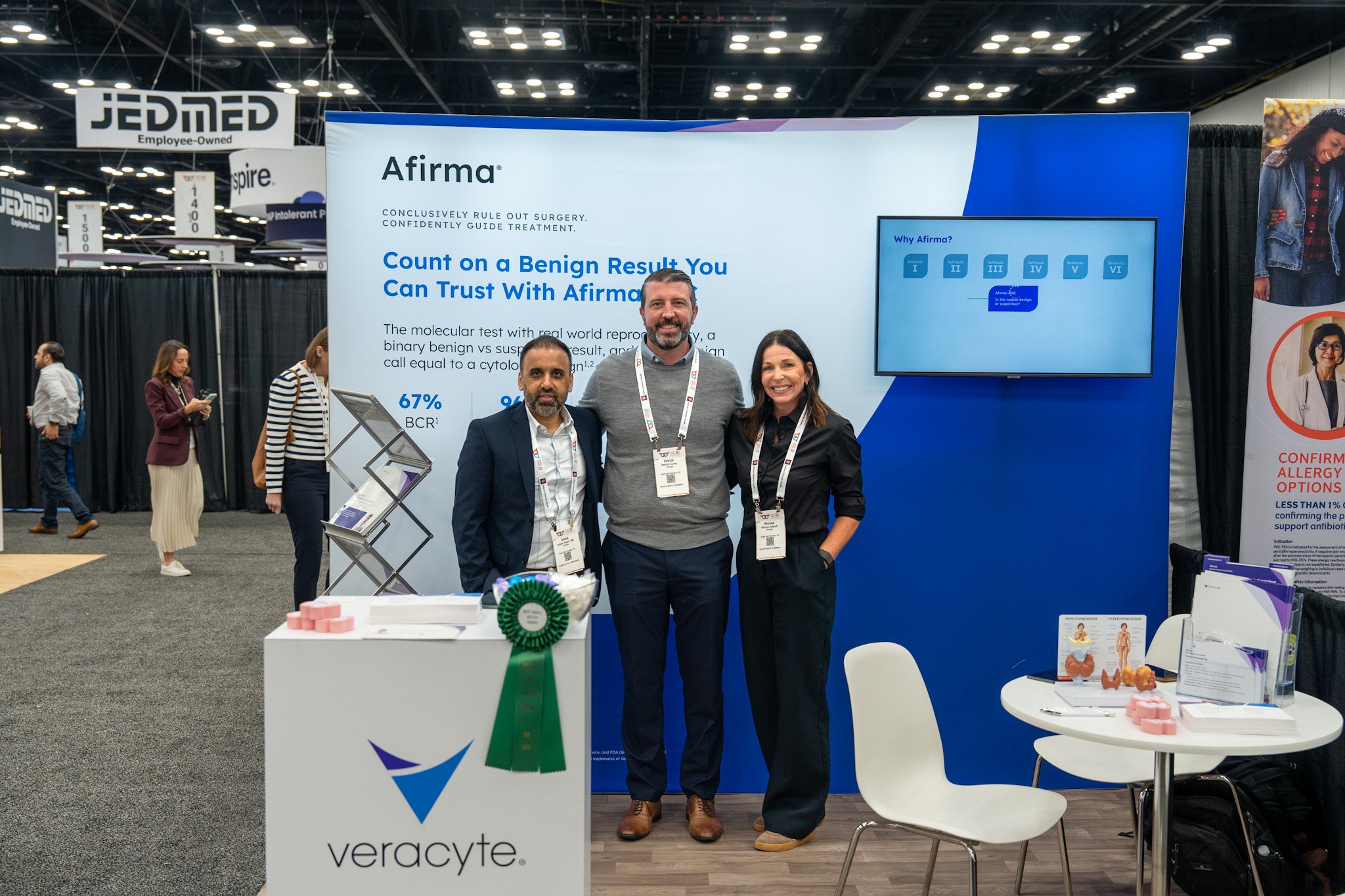 Veracyte booth winner