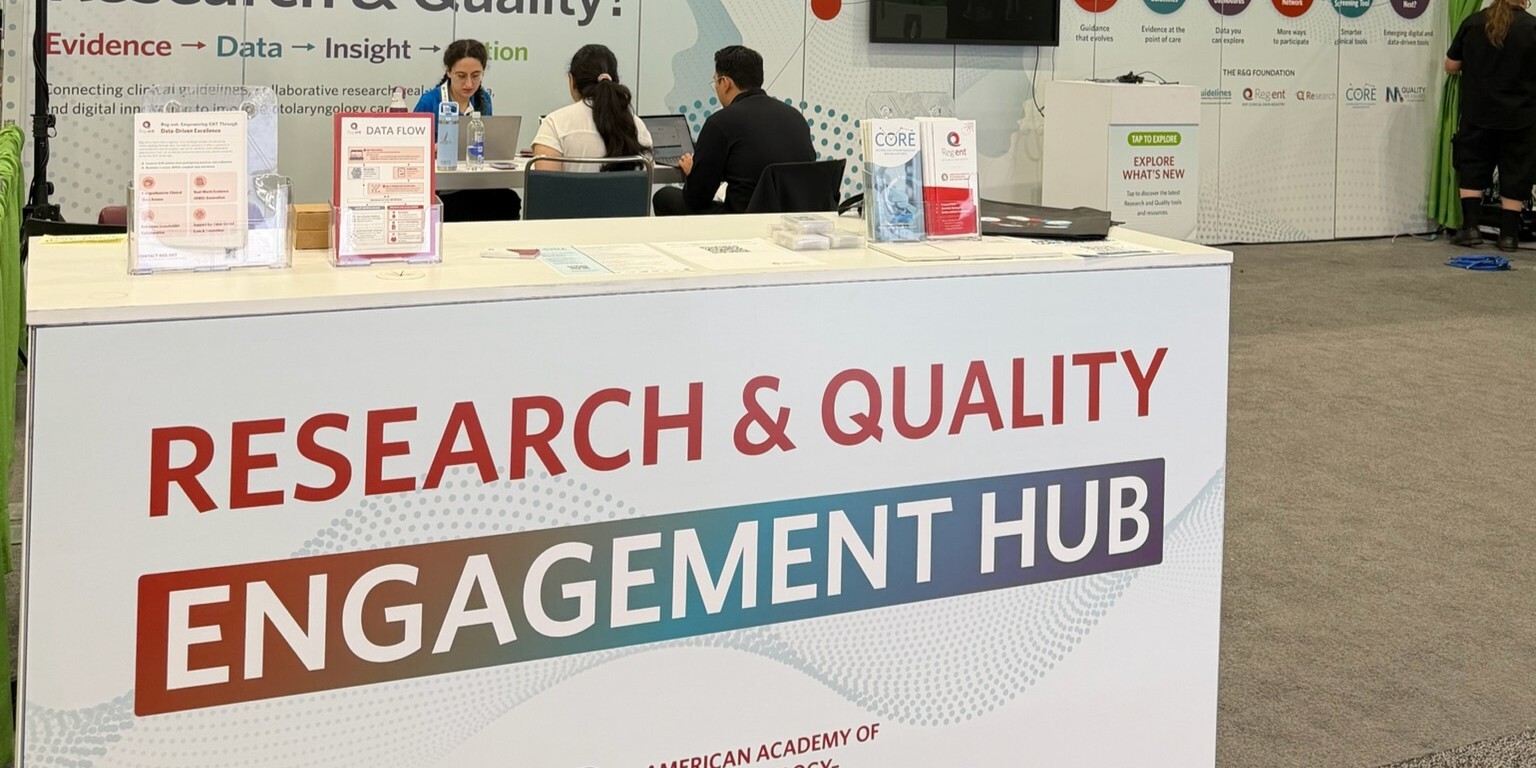 The Research & Quality Engagement Hub at the 2026 Annual Meeting. 